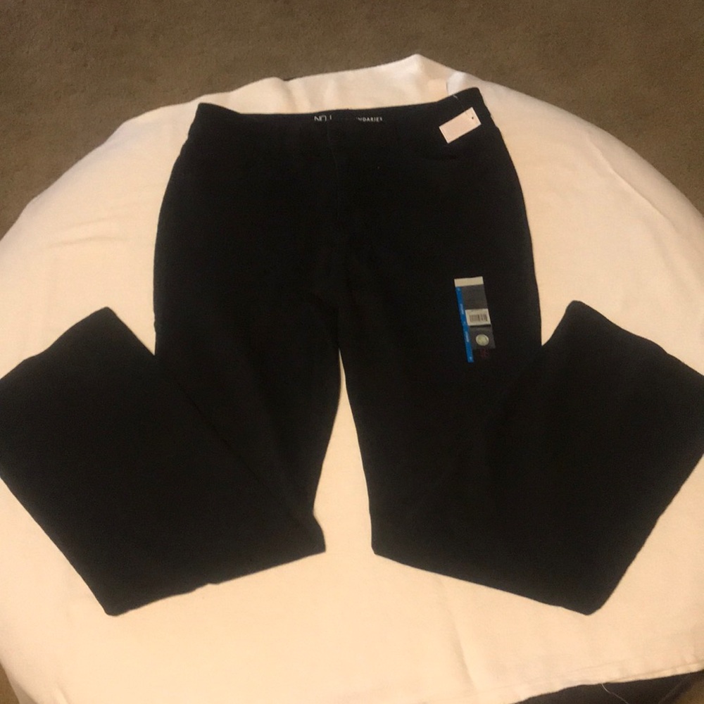 NWT black boot cut jeans